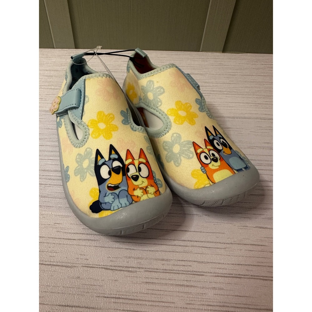Ground Up Bluey Bingo Kids Water Shoes Floral Slip On Aqua Shoes GTBY44GU009E 12